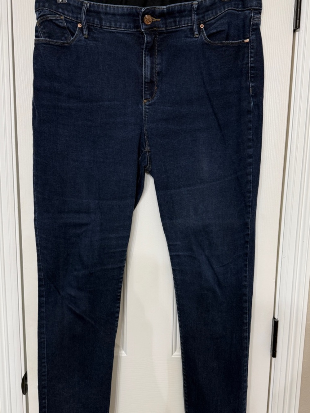 Chico's Dark Blue Denim Jeans - Classic Indigo